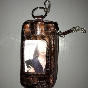 Brighton Twister ID card/ Phone case in Bronze